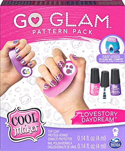 Cool Maker- GoGlamNail FshDayDream LovStory ECMX GML, multicolor, 6054819 , color/modelo surtido