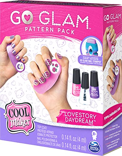 Cool Maker- GoGlamNail FshDayDream LovStory ECMX GML, multicolor, 6054819 , color/modelo surtido