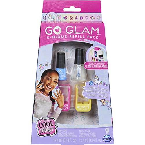 Cool MAKER Nachfüll Set-kompatibel mit Dem Go Glam Unique Nagel Salon Recambio para manicura, Color no se Puede aplicar. (Spin Master 6062239)