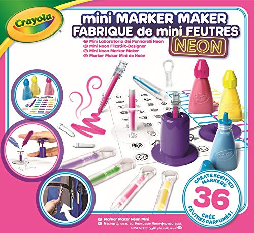 Crayola 74-7263-E-000 Mini rotulador perfumado, neón