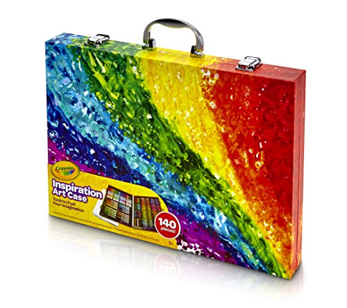 Crayola Inspiration art case - Kit de manualidades para niños (Lápiz de color, Lápiz, Rotulador), 140 piezas , Modelos/colores Surtidos, 1 Unidad