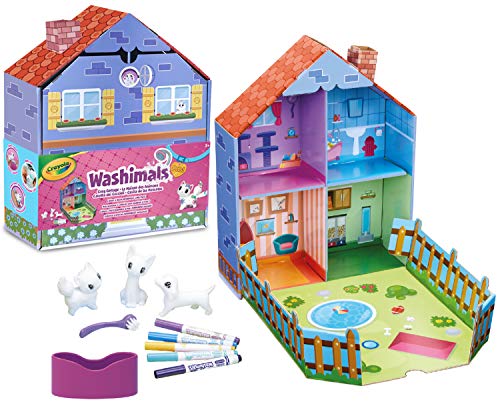 CRAYOLA Washimals Casita de Campo con 3 Mascotas (74-7373)