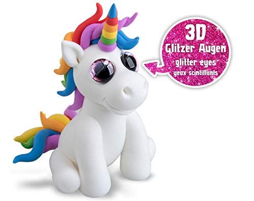 CRAZE FLO MEE Modelado Craft Set Unicornio Caballo plastilina 13656 , color/modelo surtido