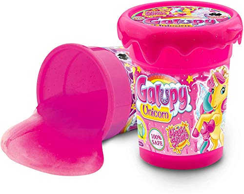 CRAZE Magic Slime Galupy 30967 - Slime mágico para niños con Unicornio (3 x 150 ml)