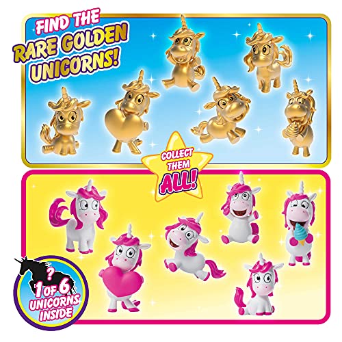 CRAZE Magic Slime Unicorn XXL con Figura de Unicornio Surprise de 600 ml con Purpurina en Lata 34392, Preciosos Efectos de Purpurina