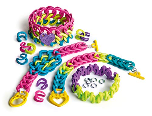 Crazy Chic Clementoni - Pulsera WOW Juego Creativo para Niños, Multicolor (18506)