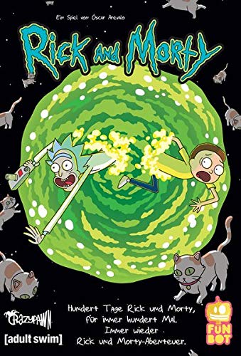 Crazy pawn Mesa Rick and Morty Juego 10 Días Rick & Morty, Multicolor (8436564810182)