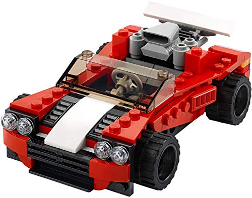 Creator Juego de 2 coches de carreras Lego 3 en 1 31089 31100 + coche deportivo