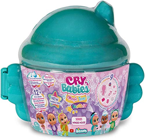 Cry Babies Magic Tears - Casita para alar verde, juguete 3 +