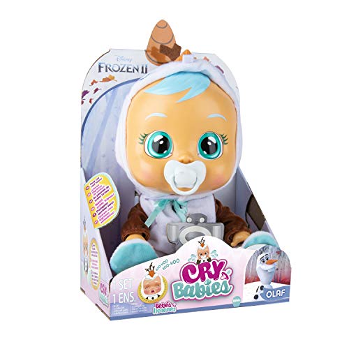 Cry Babies- Olaf muñeca interactiva (IMC Toys 92150)