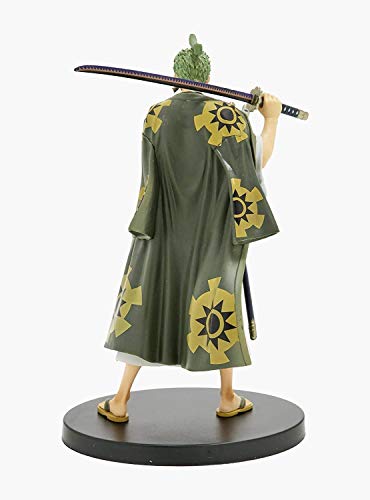 CSXN One Piece Zoro Wano Kuni Figur, Mehrfarbig 18CM