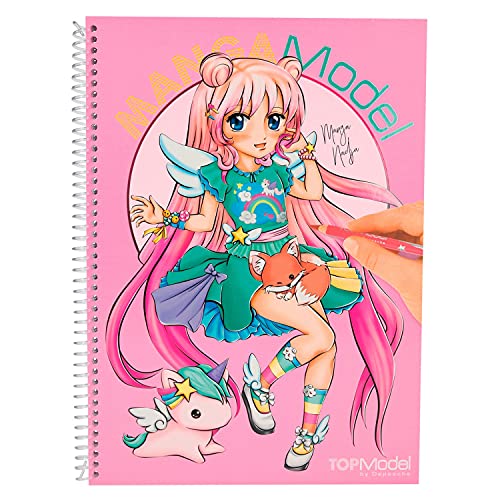 Cuadernos para colorear Multicolor TOP MODEL