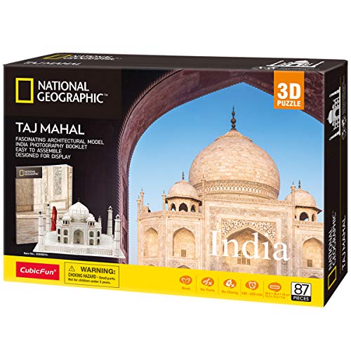 Cubic Fun-CubicFun Puzzle 3D Taj Mahal, color (Tachan DS0981h)