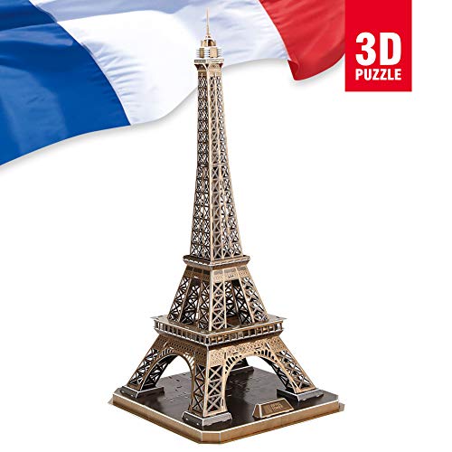 CubicFun Puzle 3D La Torre Eiffel - París