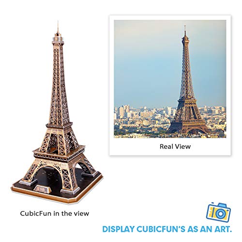 CubicFun Puzle 3D La Torre Eiffel - París