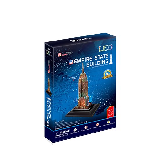 CubicFun Puzzle 3D Empire State Building LED (5523219)