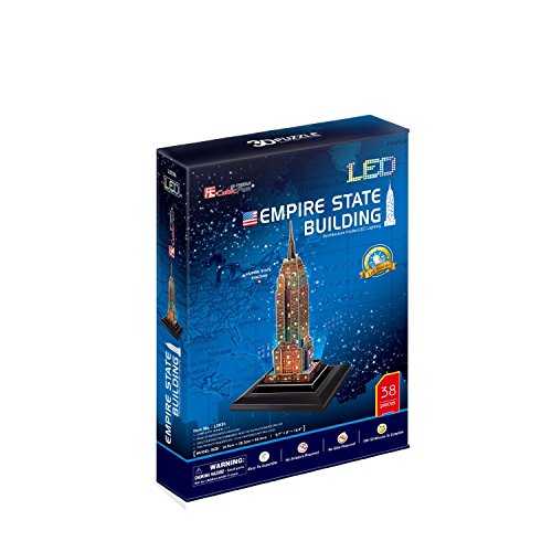 CubicFun Puzzle 3D Empire State Building LED (5523219)