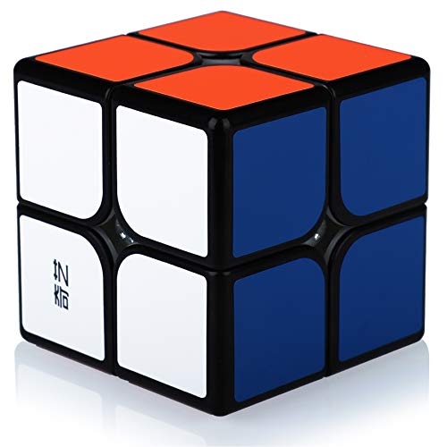 Cubo Magico 2x2 2x2x2 Speed Cube Puzzle Cubo de la Velocidad Niños Juguetes Educativos, Pegatinas de PVC