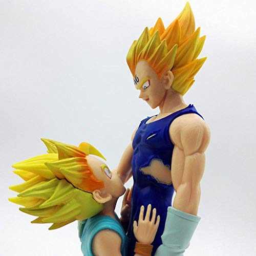 CXNY Dragon Ball Z Vegeta y Trunks Dramati Padre Hijo Adiós Figura de Estilo Goku Trunks Super Saiyan Figura de acción 20cm