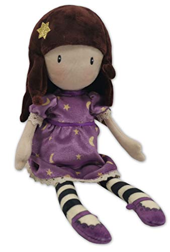 CYP BRANDS - Muñeca de Trapo 30 cm en Display Gorjuss Catch a Falling Star, Rojo