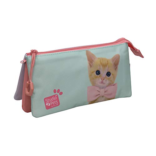 CYP BRANDS Portatodo Triple Gato Studio Pets, Rosa