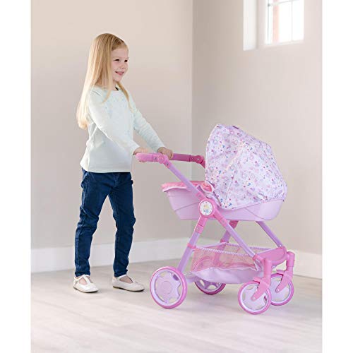 CYP- Coche muñeca de Paseo Baby Born con Cambiador 35x19x54 cm, Multicolor (1423577)