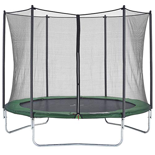 CZON SPORTS Trampoline - Cama elástica infantil, 300 cm (verde)