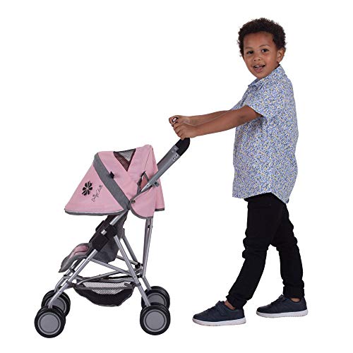 Daisy Chain Silla de Paseo para muñecas Zipp MAX - Recomendado para niños de 4 a 9 años. (Classic Pink)