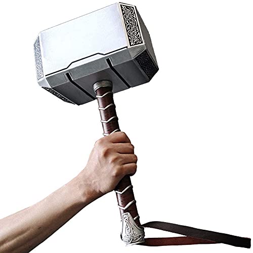 damdos 44cm Thor's Hammer Kids Toys Cosplay Thunder Hammer Boys Birthdays Gift