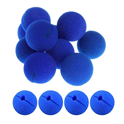 dancepandas Espuma Clown Nose, 30 Piezas Blue Nariz de Payaso Divertido Halloween Costume Party