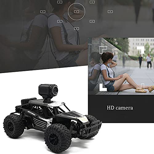 DBXMFZW RC Truck 2.4G Mango para Teléfono Móvil Dual RC Cars Control Remoto Professional RC Buggy HD Camera 4WD Dual Battery Electric Rock Crawler Toy Car Fast Car Juguetes para Niños Y Niñas