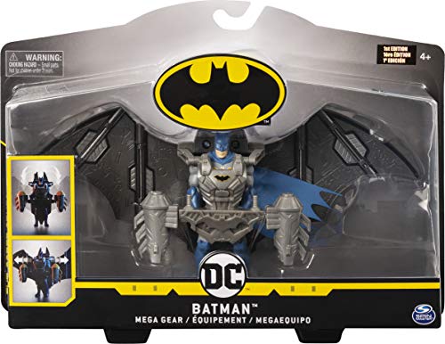 DC Comics Batman Mega Gear Deluxe Figura de acción con armadura transformadora