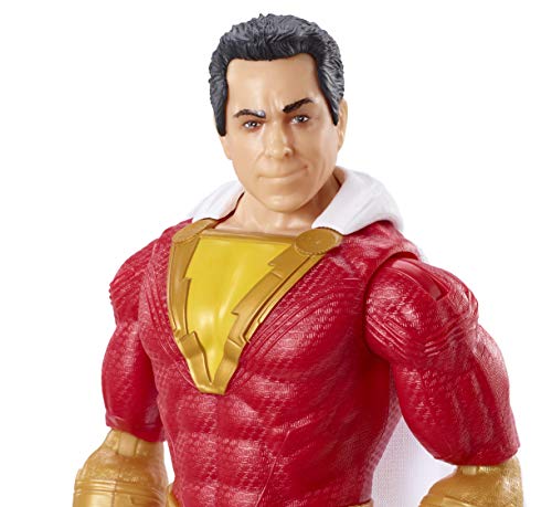 Dc - Shazam Figura de Acción 30 cm Shazam, Juguetes Niños +4 Años (Mattel GCW30)