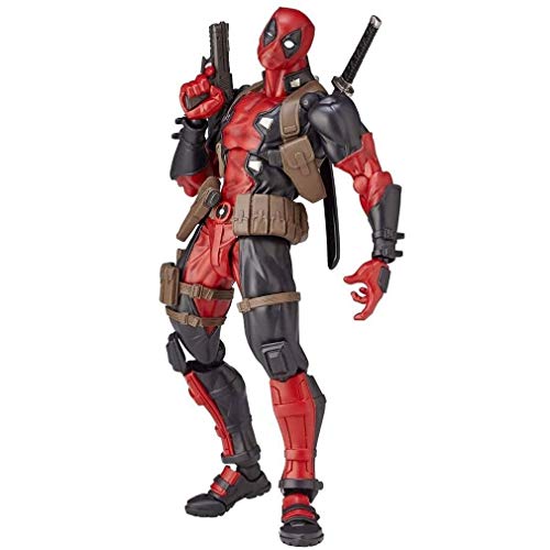 Deadpool acción Figura Superhero Movie Anime PVC Figura Movable Personajes Modelo Modelo Estatua Toys Adornos de escritorio