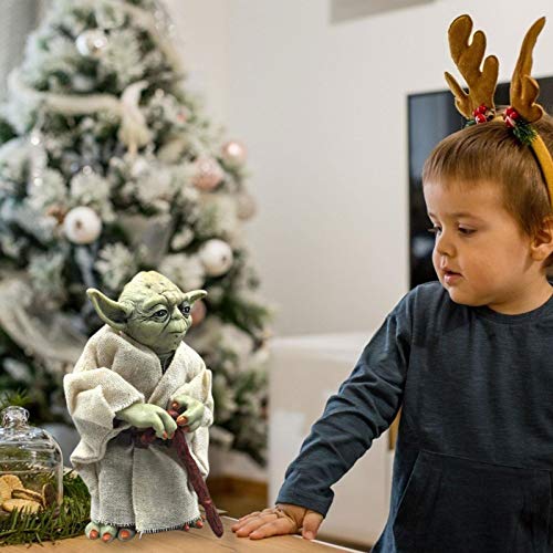 DealmerryUS Baby Yoda Ornaments, Star Wars Baby Yoda Collection Figuras de acción Juguetes Regalo de año Nuevo para niños