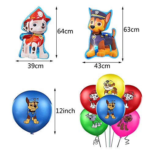 Decoración Cumpleaños Patrulla Canina Globos Cumpleaños Patrulla Canina Balloons Patrulla Canina Balloons