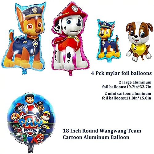 Decoración Cumpleaños Patrulla Canina Globos Patrulla Canina Pancarta Cumpleaños Patrulla Canina Balloons Paw Dog Patrol