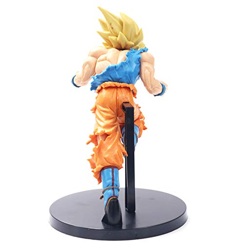 DEERO Dragon Ball Z Son Goku Figura de acción Super Saiyan Assault PVC Dragon Ball Z Modelo DBZ Colección Modelo (A OPP Bag)