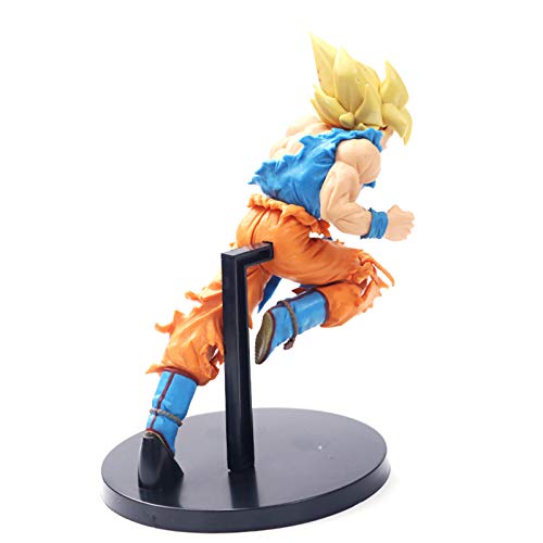 DEERO Dragon Ball Z Son Goku Figura de acción Super Saiyan Assault PVC Dragon Ball Z Modelo DBZ Colección Modelo (A OPP Bag)