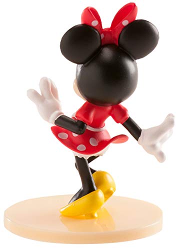 Dekora- Decoracion para Tartas Minnie Mouse de PVC con una Pose de Auténtica Figura del Cine y Televisión, Multicolor (347174)