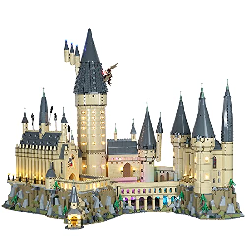 Dellia Juego de iluminación LED para Lego 71043 Castillo Hogwarts de Harry Potter, juego de luz LED, compatible con LEGO 71043 (sin set Lego)