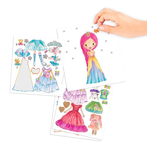 Depesche 11158 Dress me up Princess Mimi - Libro de pegatinas (16 x 15,5 x 1 cm)