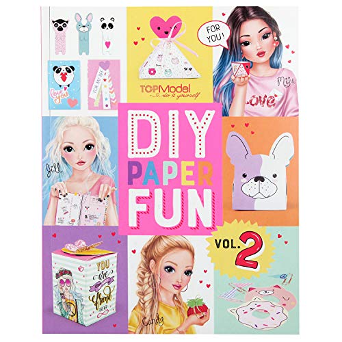 Depesche-DP-0010956 DIY Paper Fun, Top Model, Aprox. 21,5 x 27,5 x 1 cm Color (10956)