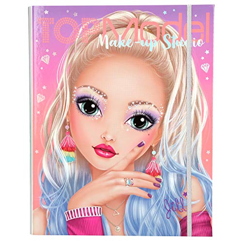 Depesche TopModel Creative Make-Up 10714 - Libro para Colorear (26 x 21 x 2,3 cm)