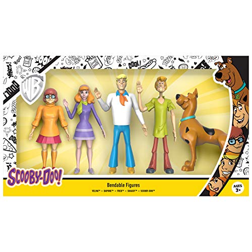 Desconocido NJ Croce Scooby-Doo Bendable Figures (Set of Five) SD 5300