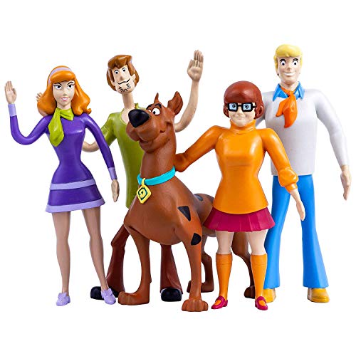 Desconocido NJ Croce Scooby-Doo Bendable Figures (Set of Five) SD 5300