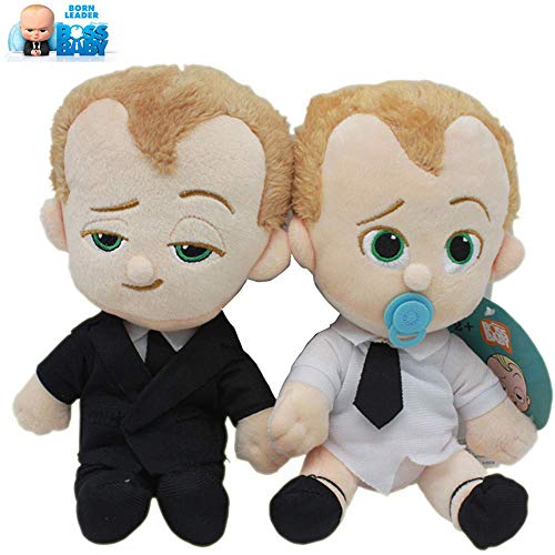 Detazhi 20cm El Jefe bebé Peluche Juguetes de Felpa Figura de acción muñecas Nacidas líder Traje pañal Relleno bebé y Juguetes for Perros for niños Regalos (2) (Color : 2)