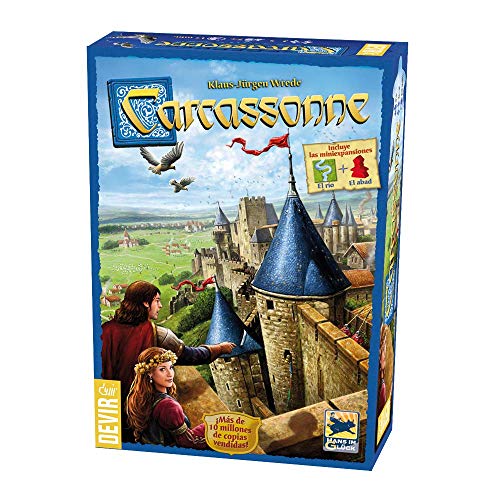 Devir 222593 - Carcassonne, juego de mesa (versión en castellano)