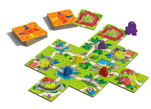 Devir - Carcassonne Junior Juego de Mesa, Multicolor, 27.5 x 6.5 x 19 cm (BGCARJTR)