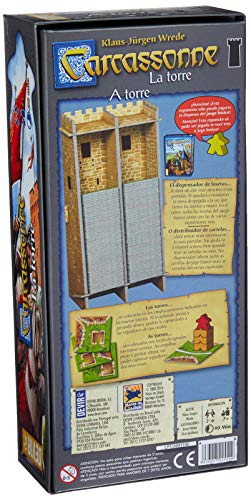 Devir - Carcassonne: La Torre, juego de mesa (BGCARTO)